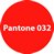 Pantone 032 100